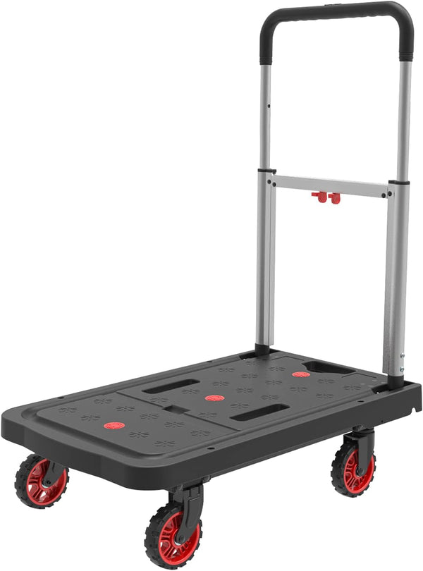 BLUETTI Trolley Cart for AC200P AC200MAX， Foldable for Easy Storage, Universal Wheels
